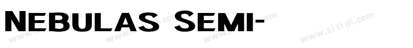 Nebulas Semi字体转换